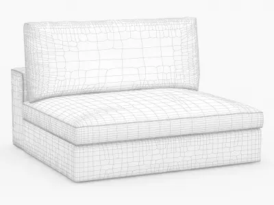 Clarence Sofa Moduler Part 04 3D model