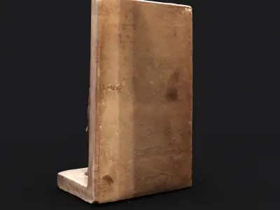 Egyptian King Menkaure With Hathor and Theban God 3D model