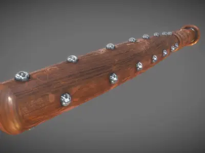 Billy Club Low-poly 3D model