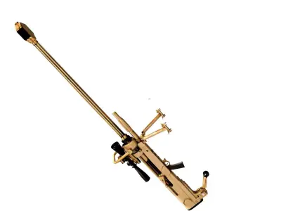 NTW-20 anti-material rifle 3D model