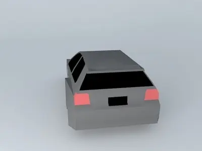 Tuned Hatchback Free 3D model