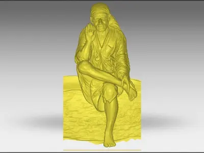 SHRI SAI BABA 3D model