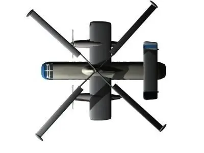 Fairey Rotodyne 3D Model 3D model