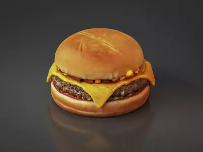 Cheeseburger 3D model