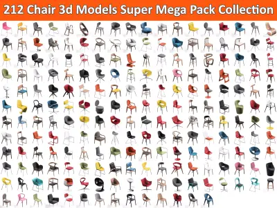 212 Chair Super Mega Pack Collection 