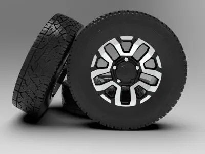 Toyota Land Cruiser 2025 Wheel-Rim 3D model
