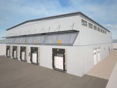 Cargo Complex 3 3D model