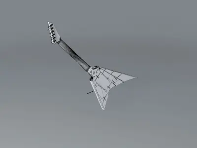 ESP Iron Jet guitar Free 3D model