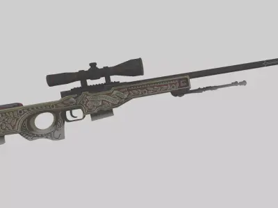 CSGO AWP PRINCE Free 3D model