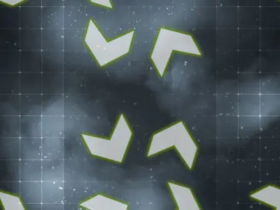 Phantoms triangle icon 3D model