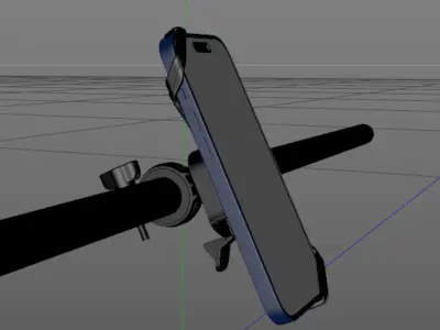 High Quality Car Phone Holder 3D model 3D model