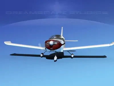 Zlin Z 242 V10 3D model