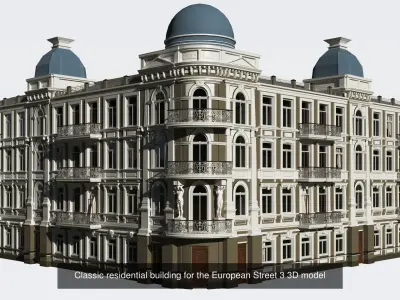 Kyiv city Ukraine Sophia Square Saint Sophia Cathedral 3D Model Collection