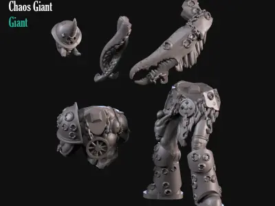 Chaos Giant 3D print model