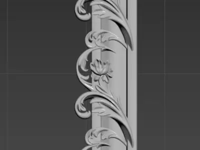 ornamet Low-poly 3D model