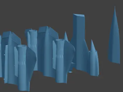 Lockheed D-21 M-21 3D print model