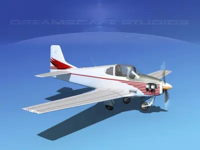 Johnston A-51A V02 3D model