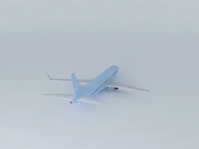 CrystallisAero Boeing 737 Max 9 Free 3D model