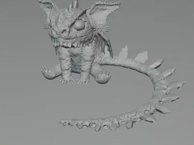 Dragon model 3D model