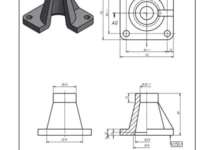 Bearing Retainer Free 3D model
