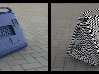 sci-fi bag 3D model