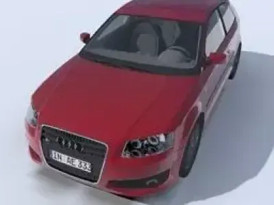 Audi S3 Free 3D model