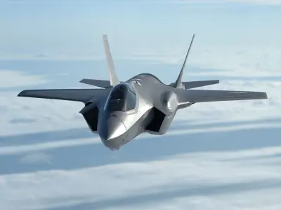 Powerful F35af 3D model 3D model