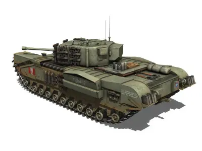 Churchill MK IV - T68457 3D model