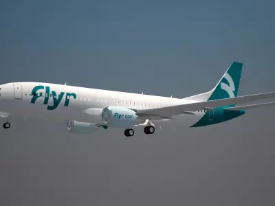 FLYR Air Boeing 737 Max 8 3D model