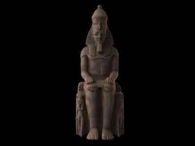 King Ramses II 3D model