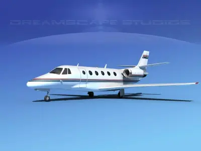 Cessna C560XL Citation V08 3D model
