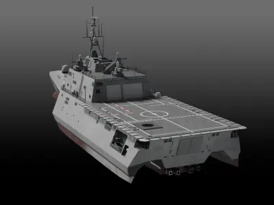 Littoral Combat Ship Independence class 3D model