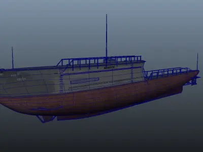 The Submarine Mariotte 3D model