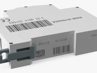 Hager Modular Circuit Breaker 3D model