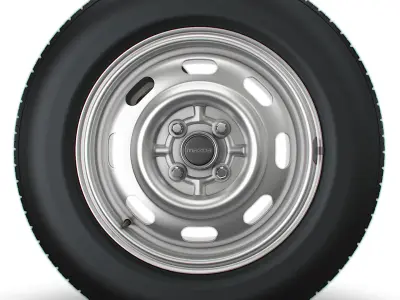 Mazda Miata wheel 3D model