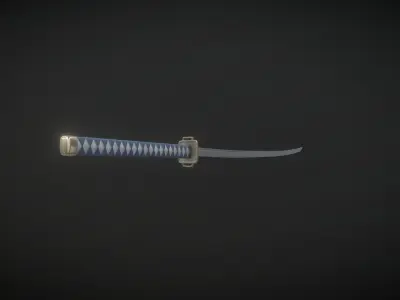 sephiroth katana 3D model