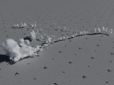 VDB Cumulonimbus Cloud Field 5 3D model