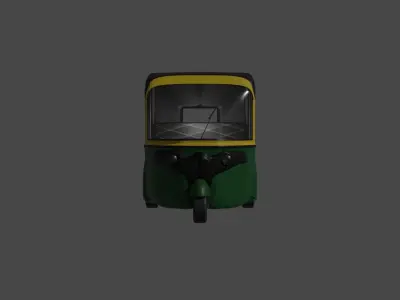 indian auto 3D model
