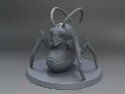 CHRYSALIS insect 3D print model