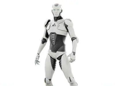 ANDROID  CRONOSH  RIGGED 3D model