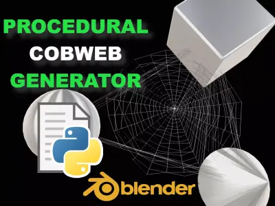 Procedural Cobweb Generator 3D model