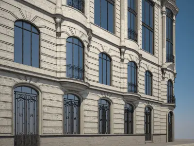 Old Building XVI 3D model