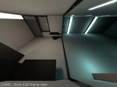 Super Criminal Hi-Tech Lockup Scene Low Poly Game Model Low-poly 3D model