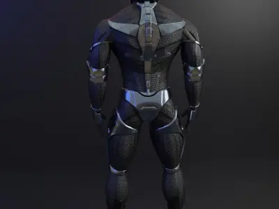 Super Soldier 3D model
