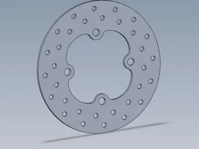 Brake disks designs Free 3D model