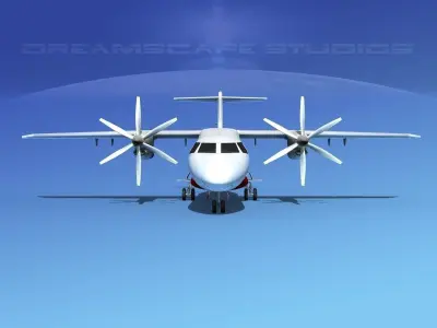 Dornier Do-328-130 Corporate 3 3D model