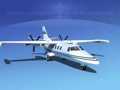 Dreamscape AF-44 Star Executive V09 3D model