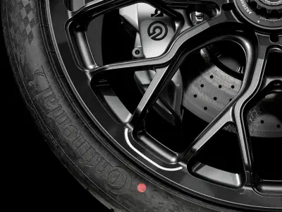 Continental Sport Contact 7 335 25 ZR22 105Y 3D model