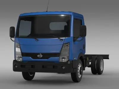 Nissan Cabstar Chassi 2013 3D model