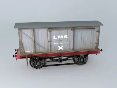 BOX of 3 Free 3D model